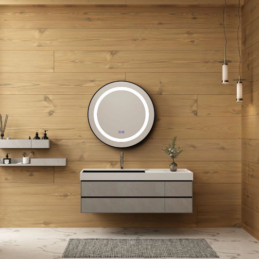 30” Round LED Mirror – Frame