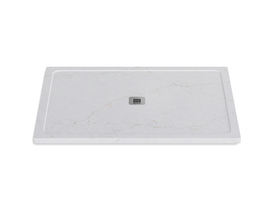 Roc-Base Centro shower base - Quartz Antello