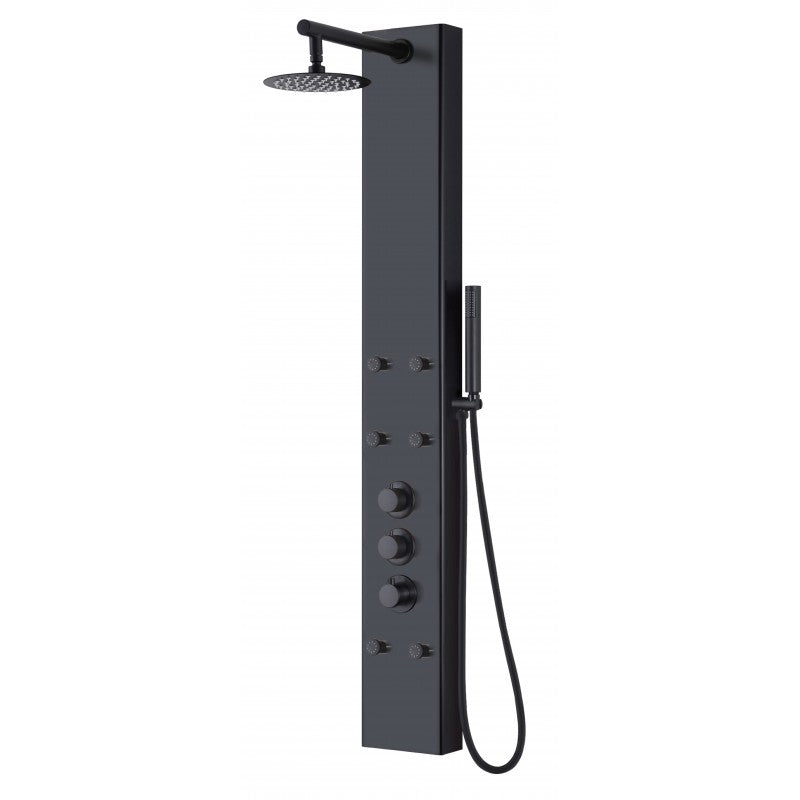 Colonne de douche en aluminium Evos Boutiques