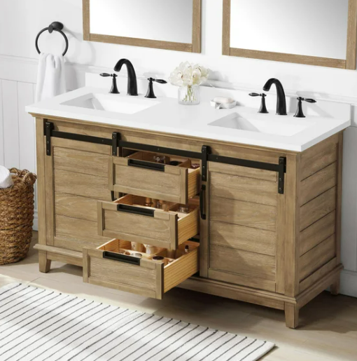 Evos Stirling Bathroom double vanity