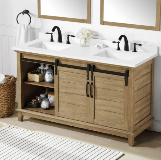 Evos Stirling Bathroom double vanity