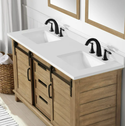 Evos Stirling Bathroom double vanity