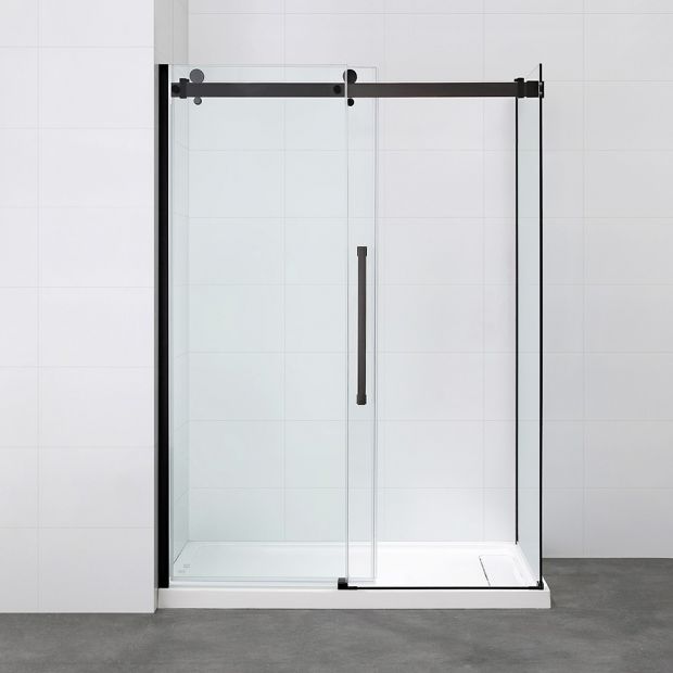 Evos Boutiques 60 x 84 in High Sliding Porte de douche centre