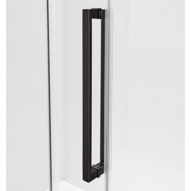 Evos Boutiques 60 x 84 in High Sliding Porte de douche handle
