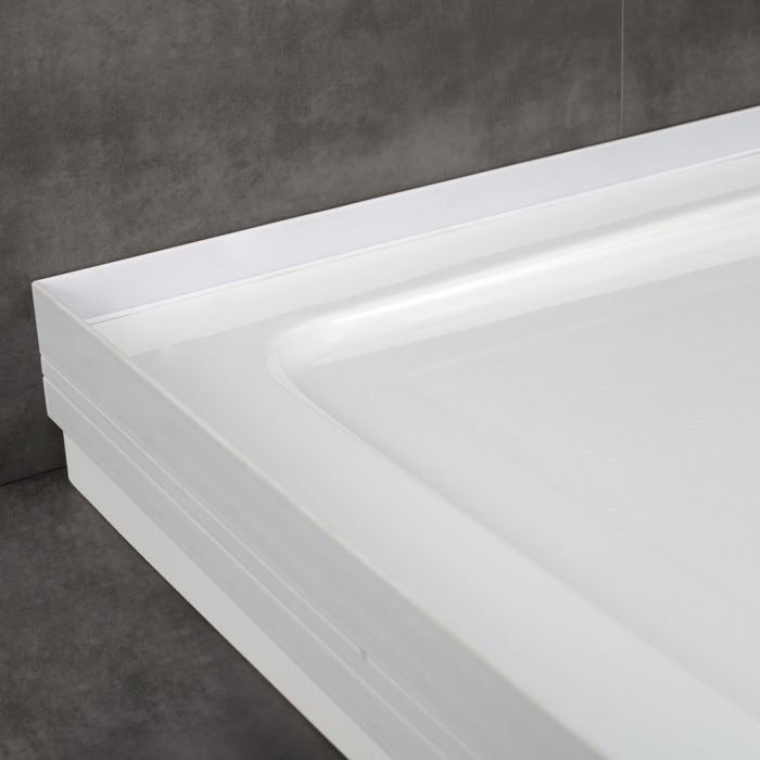 Evos Boutiques Acrylic hidden side drain 60 x 32 centered angle