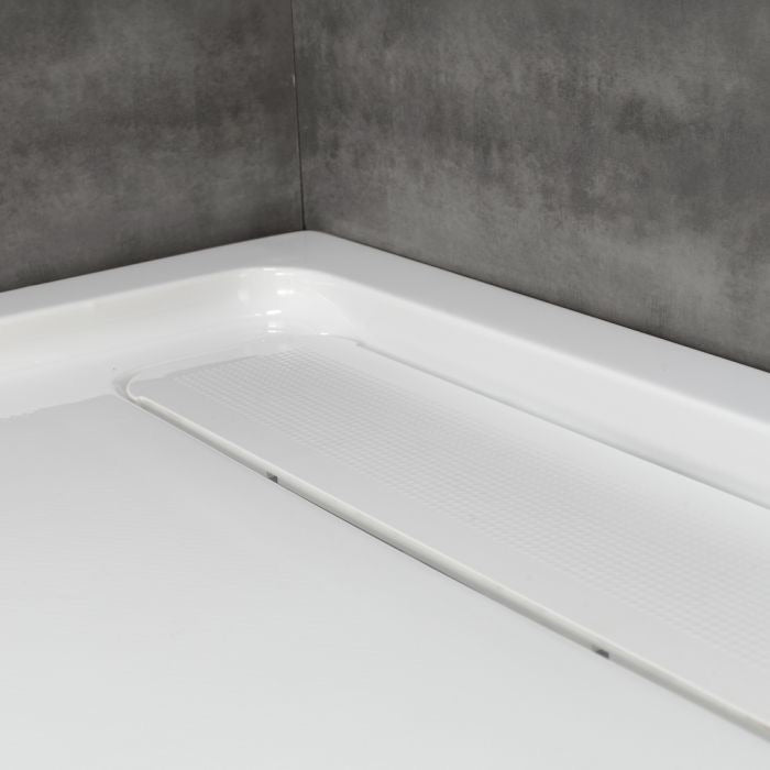 Evos Boutiques Acrylic hidden side drain 60 x 32 drainer with cover