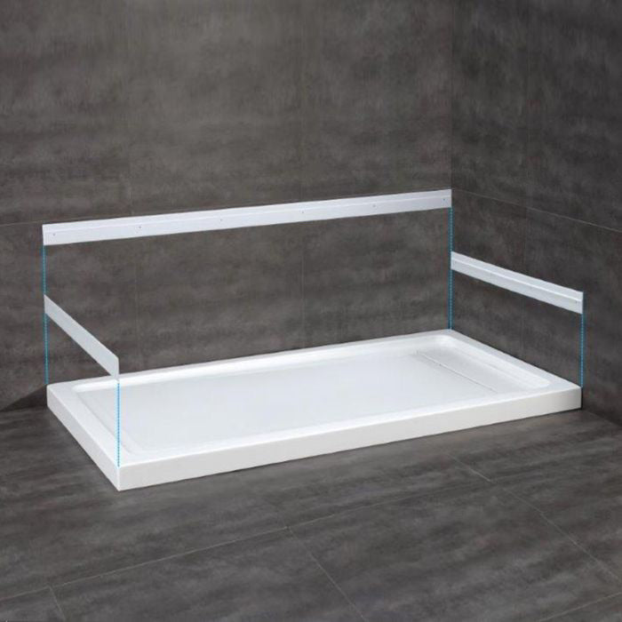 Evos Boutiques Acrylic hidden side drain 60 x 32 glass