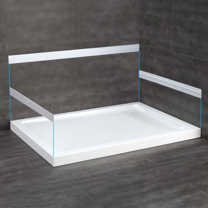 Evos Boutiques Glass Panel with Base 48 in x 32 in