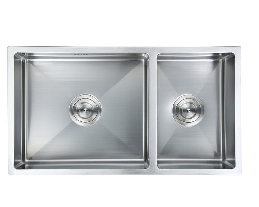 Evos Boutiques Stainless Steel kitchen sink 32 x 18 x 9 in