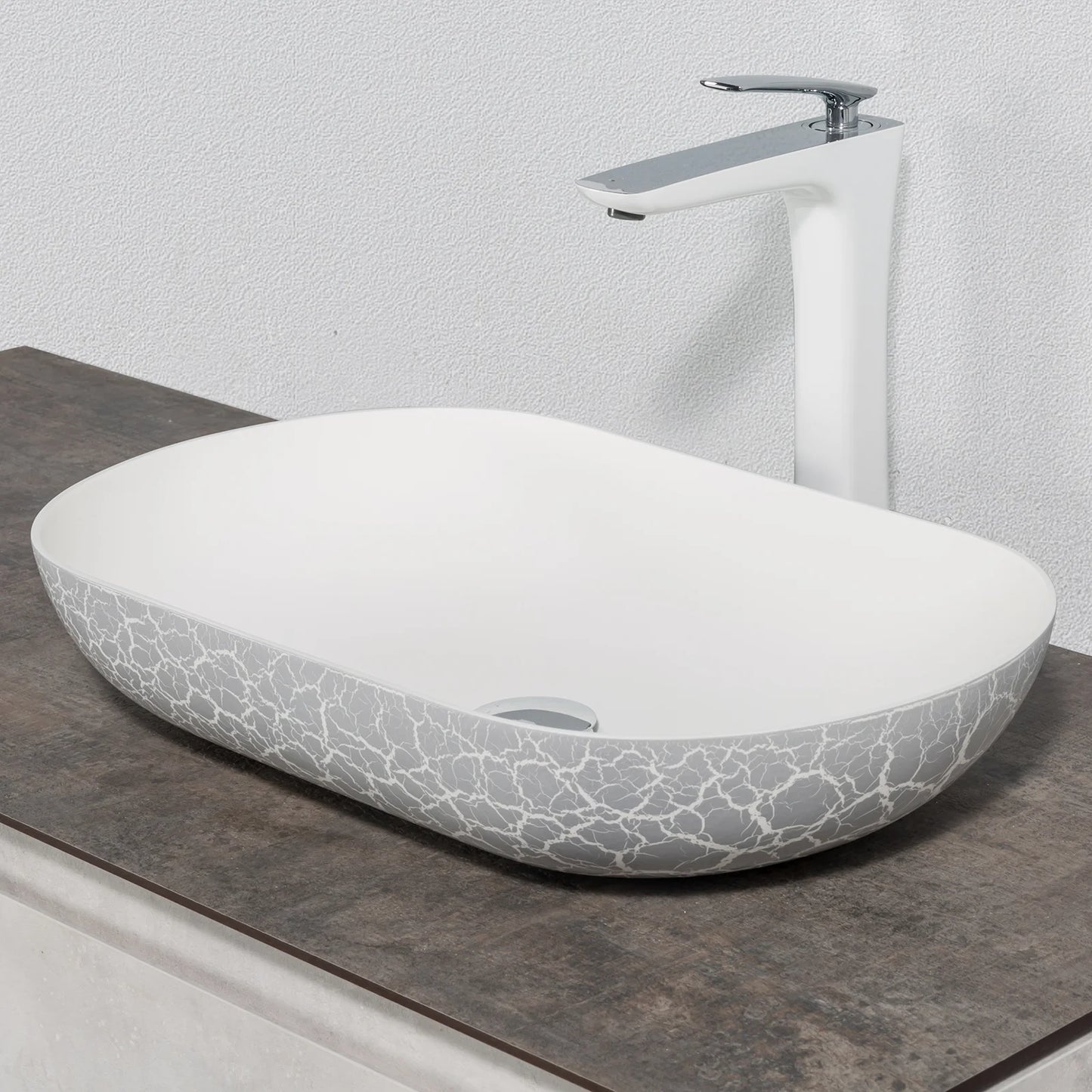 Evos Boutiques mineral cast countertop washbasin sink