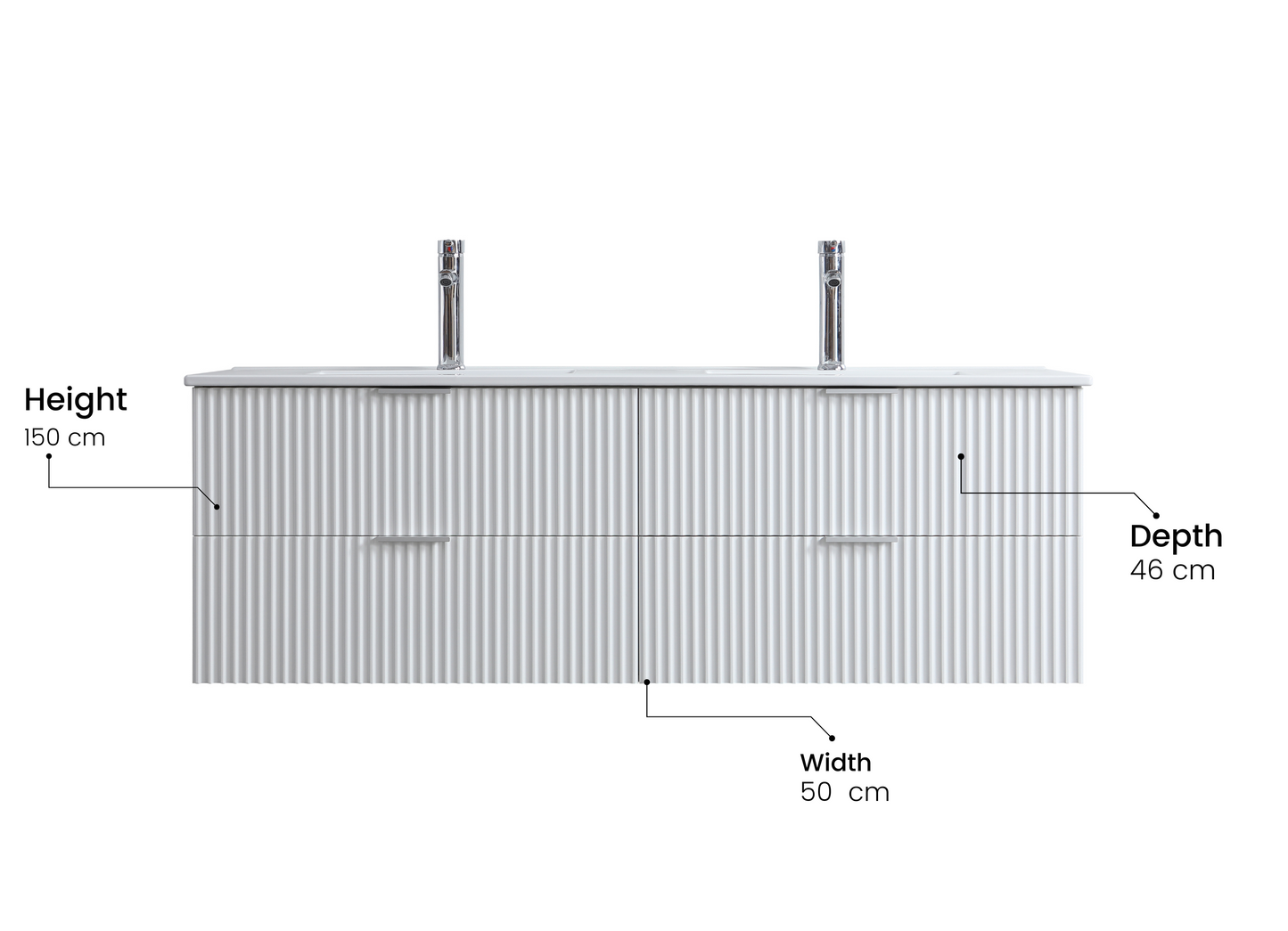Evos brand vanité unik 60 details