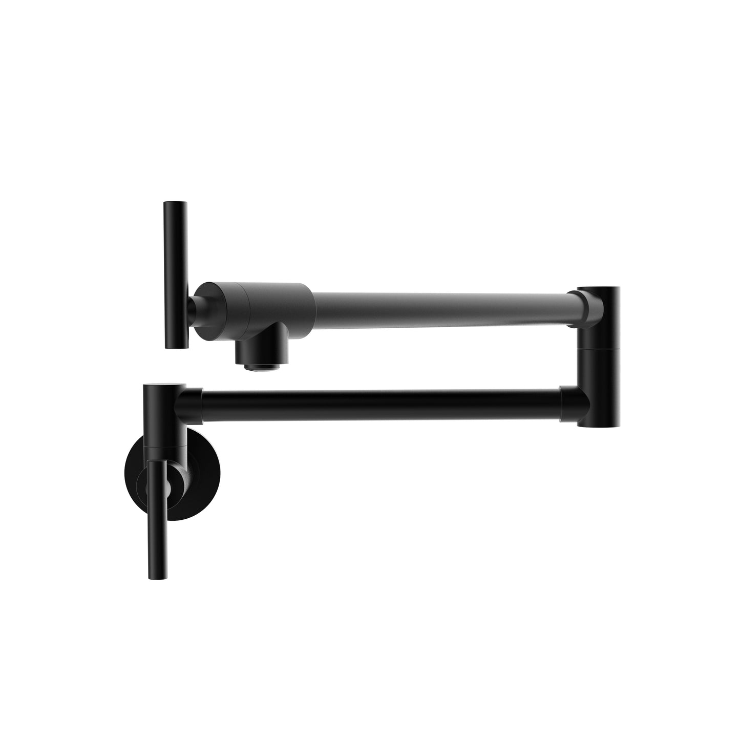 Pot filler faucet for kitchen black
