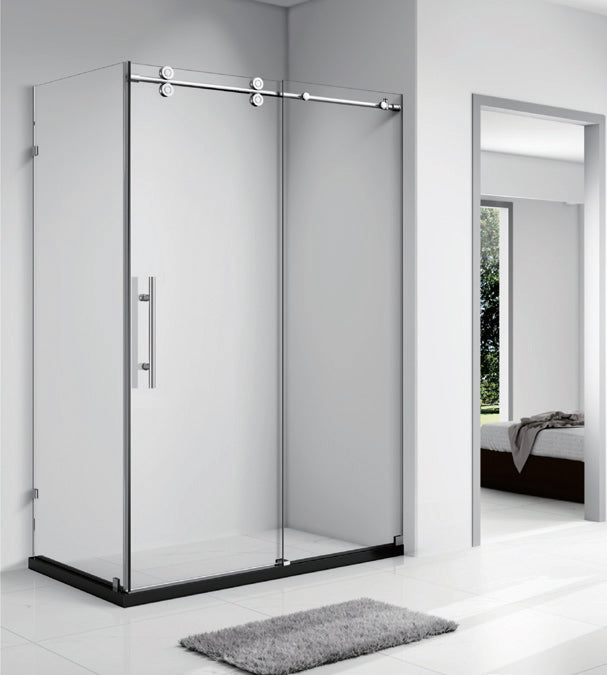 Quintessence 2 Chrome 60" with 32" or 36" side panel