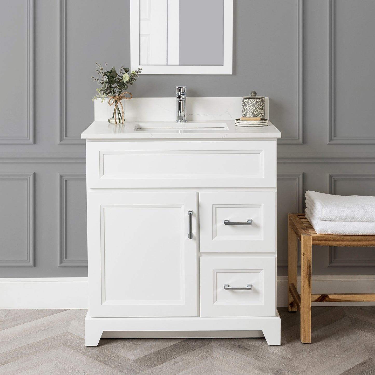 STONEWOOD Collection classique peinte 30"