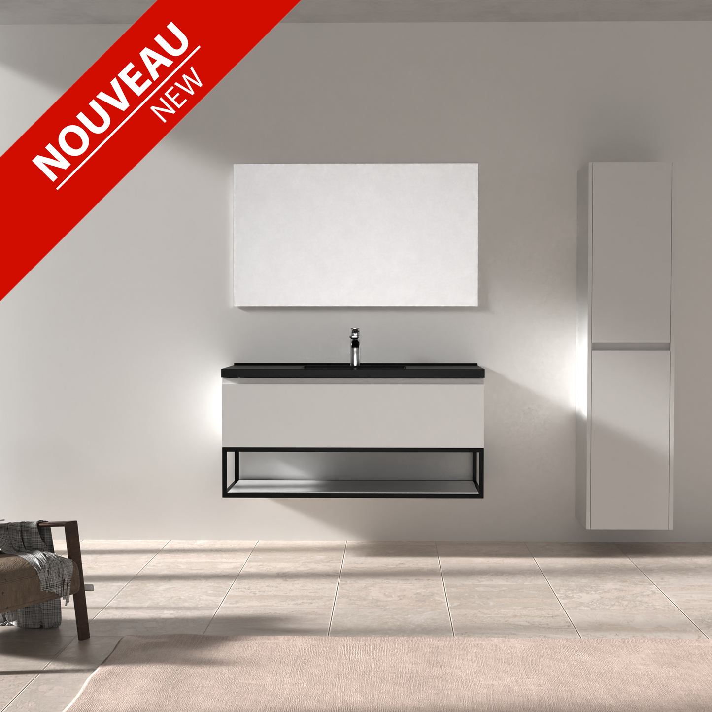 Firenze 48" - Gloss White