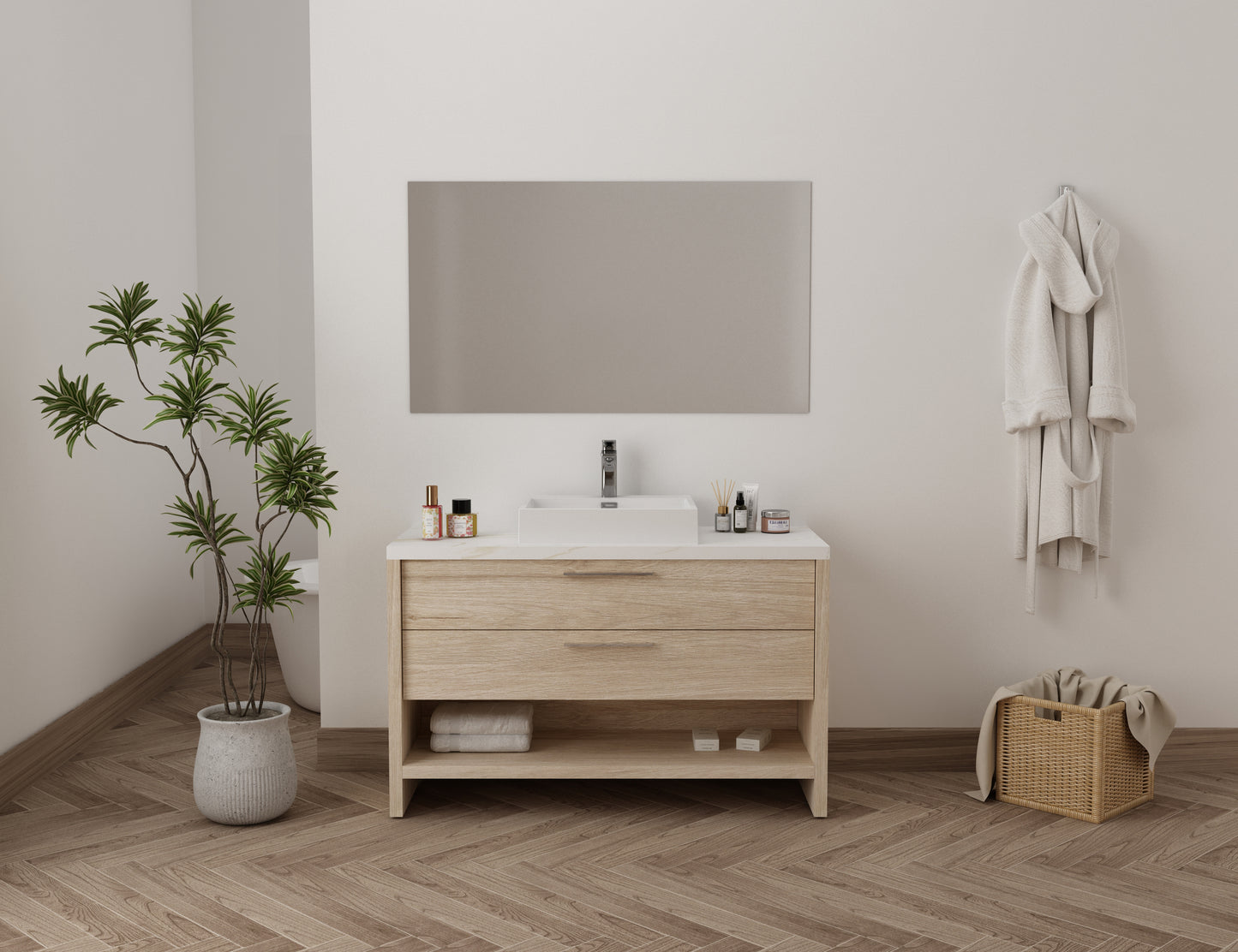 Countryside 48" - Pale oak