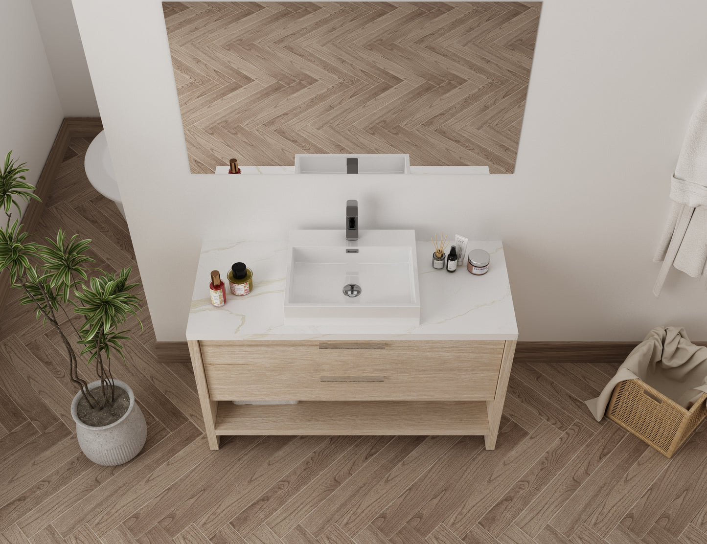 Countryside 48" - Pale oak