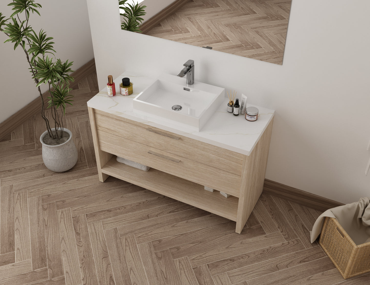 Countryside 48" - Pale oak