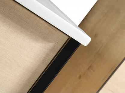 Evos Boutiques 40 in large drawer vanity close up 