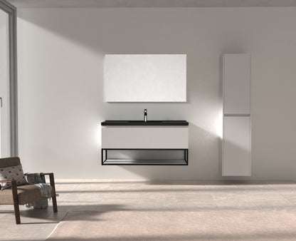 Evos Boutiques 48 in oak vanity white