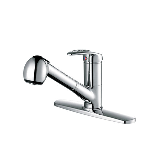 Evos Boutiques tall chrome kitchen faucet