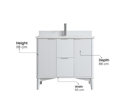Evos Brand Vanité Alba 48"  details