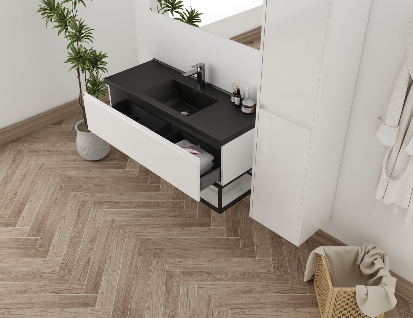 Firenze 48" - Gloss White