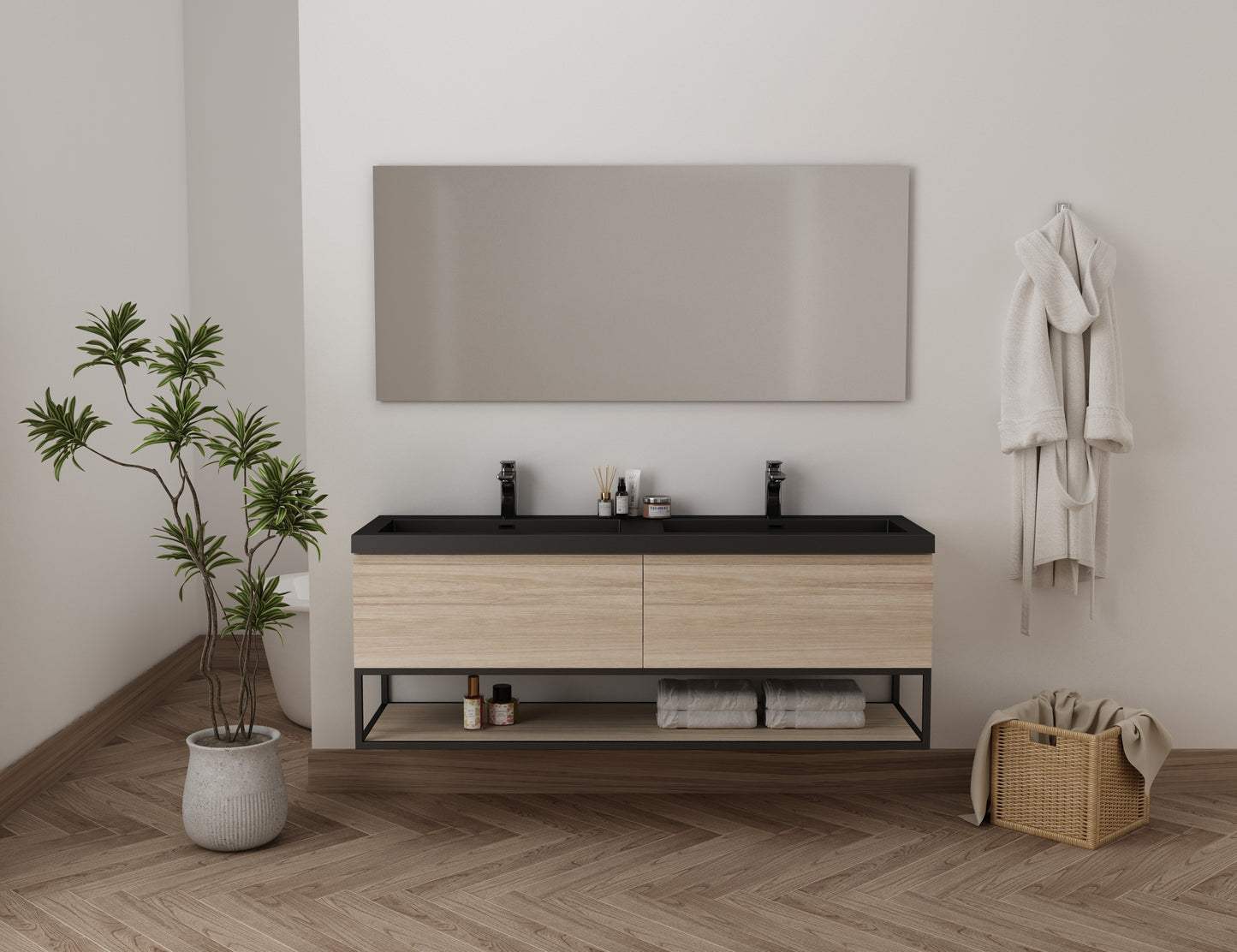 Firenze 63" Chêne pâle