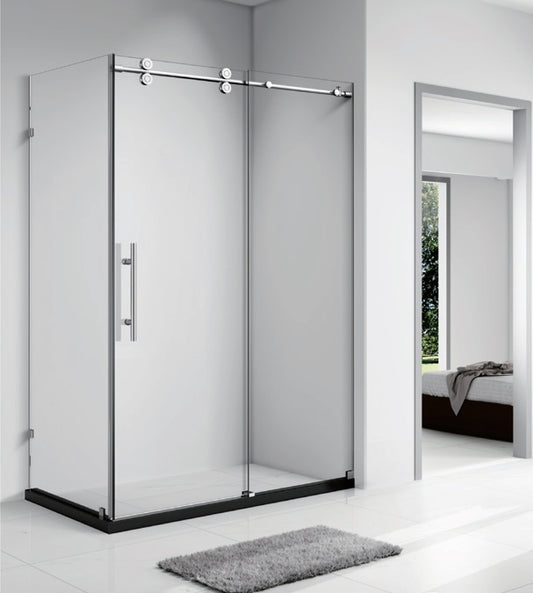 Quintessence 2 Chrome 60" with 32" or 36" side panel