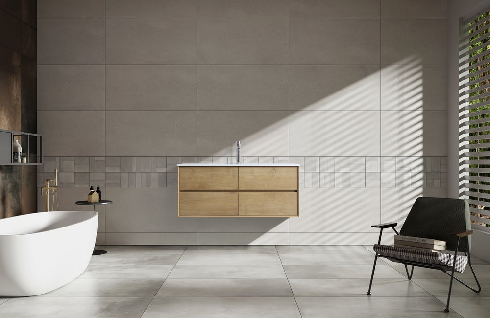 evos expect vanite or 48" deux tiroirs