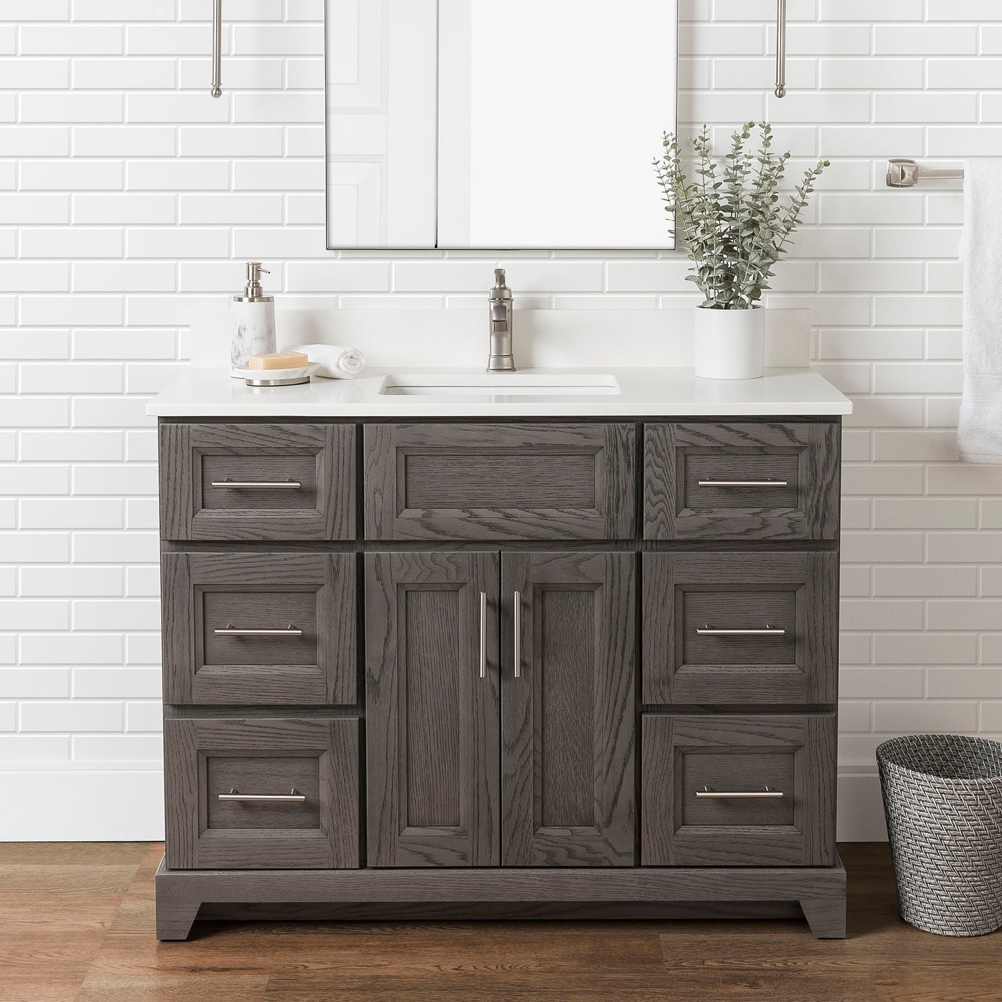 stonewood Collection Premium en chêne brossé 42"