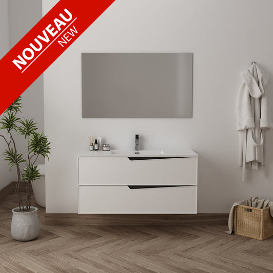 vanité bena 48 blanc mat